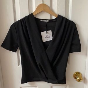 Zara Short Sleeve Blouse